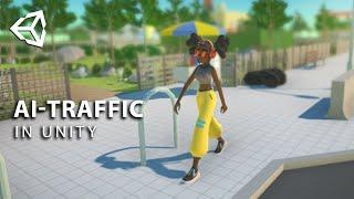 Traffic AI In Unity | Simple Traffic System