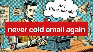 This Cold Email Sales AI Agent Works 24/7 to Bring You New Leads (works around the clock!)