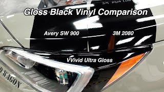Which Gloss Black Vinyl Looks the Best | Avery vs 3M vs VVivid