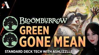 Green Gone Mean | Standard Deck Tech with Ashlizzlle | MTG Arena