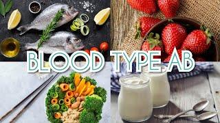 The Blood Type Diet - Blood Type AB  (Real Voice)