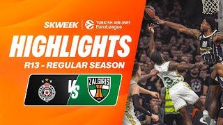 AMAZING GAME BETWEEN PARTIZAN AND ZALGIRIS  Partizan vs Zalgiris Kaunas - Highlights EuroLeague R13