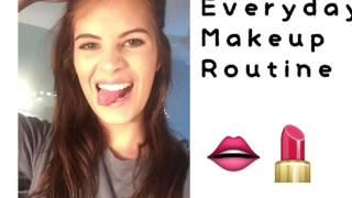 EVERYDAY MAKEUP ROUTINE!! || Katie Cleveland