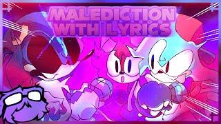 Malediction WITH LYRICS | VS Sonic.exe Mod| FT: @RichieWoah