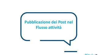 Bitrix24 | Post nel Flusso attività