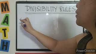 TAGALOG: Divisibility Rules for 2, 3, 4 and 5 #TeacherA #MathinTagalog