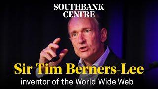 Sir Tim Berners-Lee, inventor of the world wide web in conversation