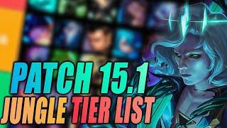 Best Junglers in The New Season Patch 15.1!  | Jungle Tier List League of Legends SEASON 15