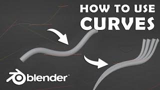 How to use Curves in Blender 4.2 (Tutorial)