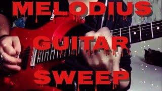 Melodic Sweep Picking / How to play Sweep Picking