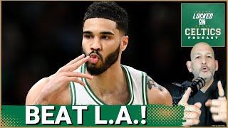 Jayson Tatum, Jaylen Brown DOMINATE, Celtics beat Lakers