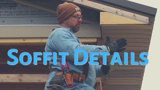 Boxed Soffit & Fascia Details - Gable End Soffit Framing - Pole Barn Workshop Build Series