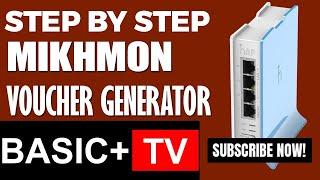 Mikrotik Hotspot Voucher Code Generator with Mikhmon - Step by Step