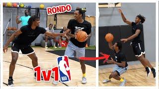 Rajon Rondo vs Tyrese Maxey *Intense* NBA 1v1