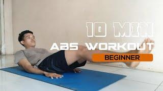 10 Min Abs Workout for Beginners (No Equipment)