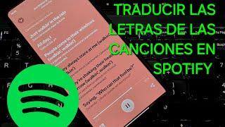 Cómo traducir las letras de las canciones de Spotify ?