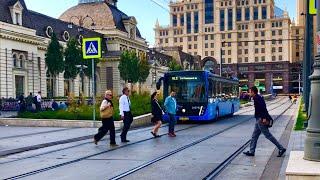 [4K] Paveletsky Railway Station in Russia Moscow | Paveletskaya Square