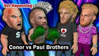 Conor boxing Paul brothers in India