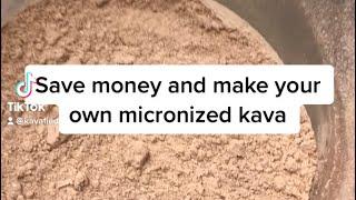 Save money by making your own micronized kava with our automatic sieve
