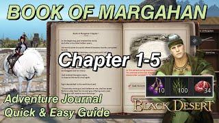 [Black Desert Online] BOOK OF MARGAHAN Adventure Journal (quick and easy video guide)