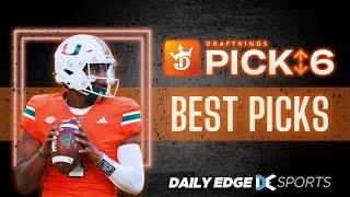 CFB DRAFTKINGS PICK6 PICKS | FRIDAY NIGHT FOOTBALL | 9/27/2024