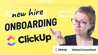 How to use ClickUp for New Hire Onboarding (5 easy steps!)