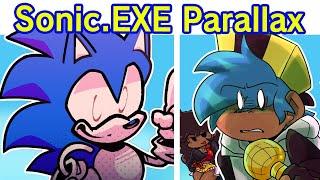 Friday Night Funkin' VS Sonic.EXE - PARALLAX REDEFINED V1 | 3 Songs (FNF Mod) (BF/GF/Tails)