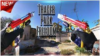 CoD Modern Warfare Tracer Pack Freedom 4th july Renetti Akimbo Gameplay