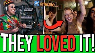 REGGAE SINGER brings GOOD VIBES to OMEGLE!!!