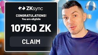 ZKSYNC AIRDROP LIVE: Check Your Allocation Now