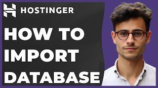 How to Import Database With Phpmyadmin (Quick & Easy)