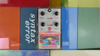 Alexander Pedals - Syntax Error