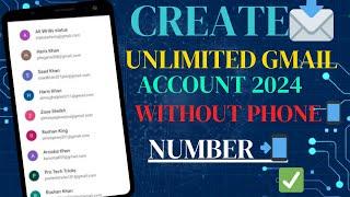 Create unlimited gmail account without phone number verification | Free youtube subscribers 2024