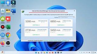 Internet Download Manager Free Trial Period has Expired