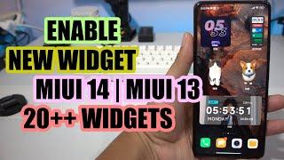 Menambahkan Widget Keren Nan Estetik di HP Xiaomi MIUI 14 MIUI 13 | Pet Widget, Super Icon, Dkk