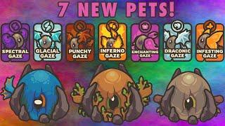 [TAMING.IO] 7 NEW UNIQUE AND POWERFUL PETS - GAZES!