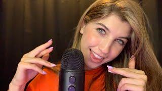 Tongue & Finger Flutters ASMR ️ w/ Ear Breathing & Hand Movements