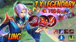 Tutorial Solo Rank | Ling GamePlay | Top Global 1 Ling 2024 (must try) - Mobile Legends