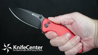 Sencut Knives Cybrix Button Lock Flipper Knife