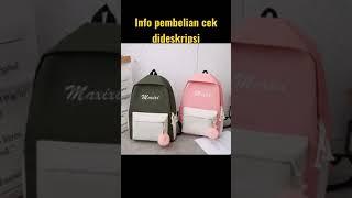 Shopee Haul Tas Murah TAS MAXIXI - Tas Ransel Backpack Fashion Wanita Shopee Haul Tas #shorts