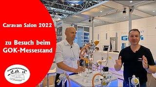 Besuch auf dem Messestand von GOK auf dem Caravan Salon 2022 | fendtcaravanfan