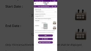 Download Saving Bank account Statement from SBI YONO Lite App in PDF format