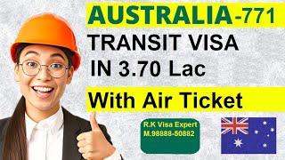 Australia Transit Visa how to apply full video