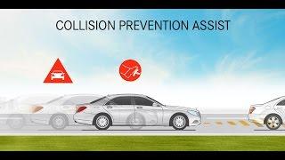 Система Collision Prevention Assist Plus. B-Klasse