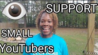 SUPPORT ALL SMALL YOUTUBERS /THIS IS REAL SUPPORT!!