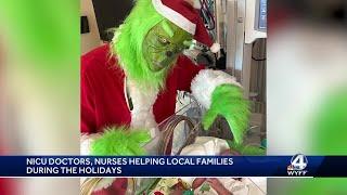 NICU nurses in Greenville, SC helping families get through the holidays