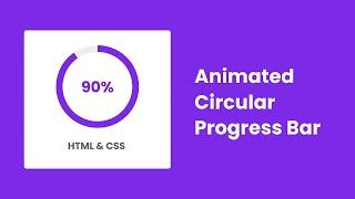 How to make Circular Progress Bar in HTML CSS & JavaScript | Skills Bar