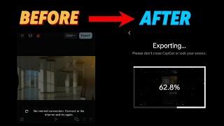 Capcut Export Problem | Capcut Export No internet connection problem