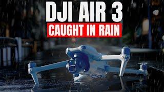 DJI Air 3 Night Flying in the Rain - BTS incl. Drone Night Footage Tips