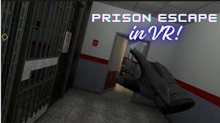 WATCH ME ESCAPE PRISON IN VIRTUAL REALITY! - Thief Simulator VR Prologue